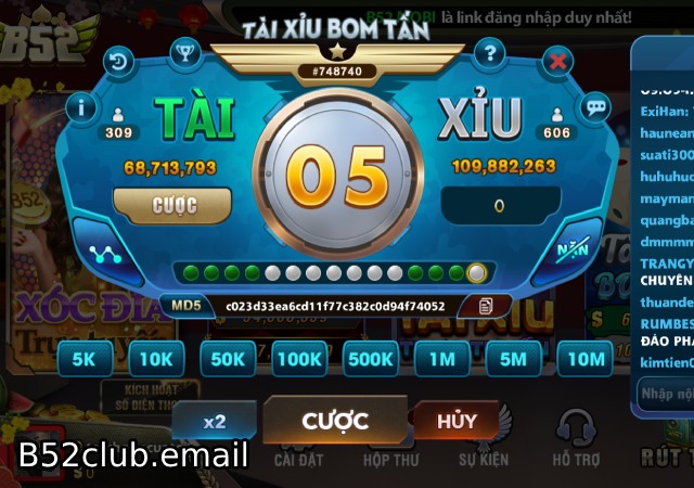 tài xỉu bom tấn b52club